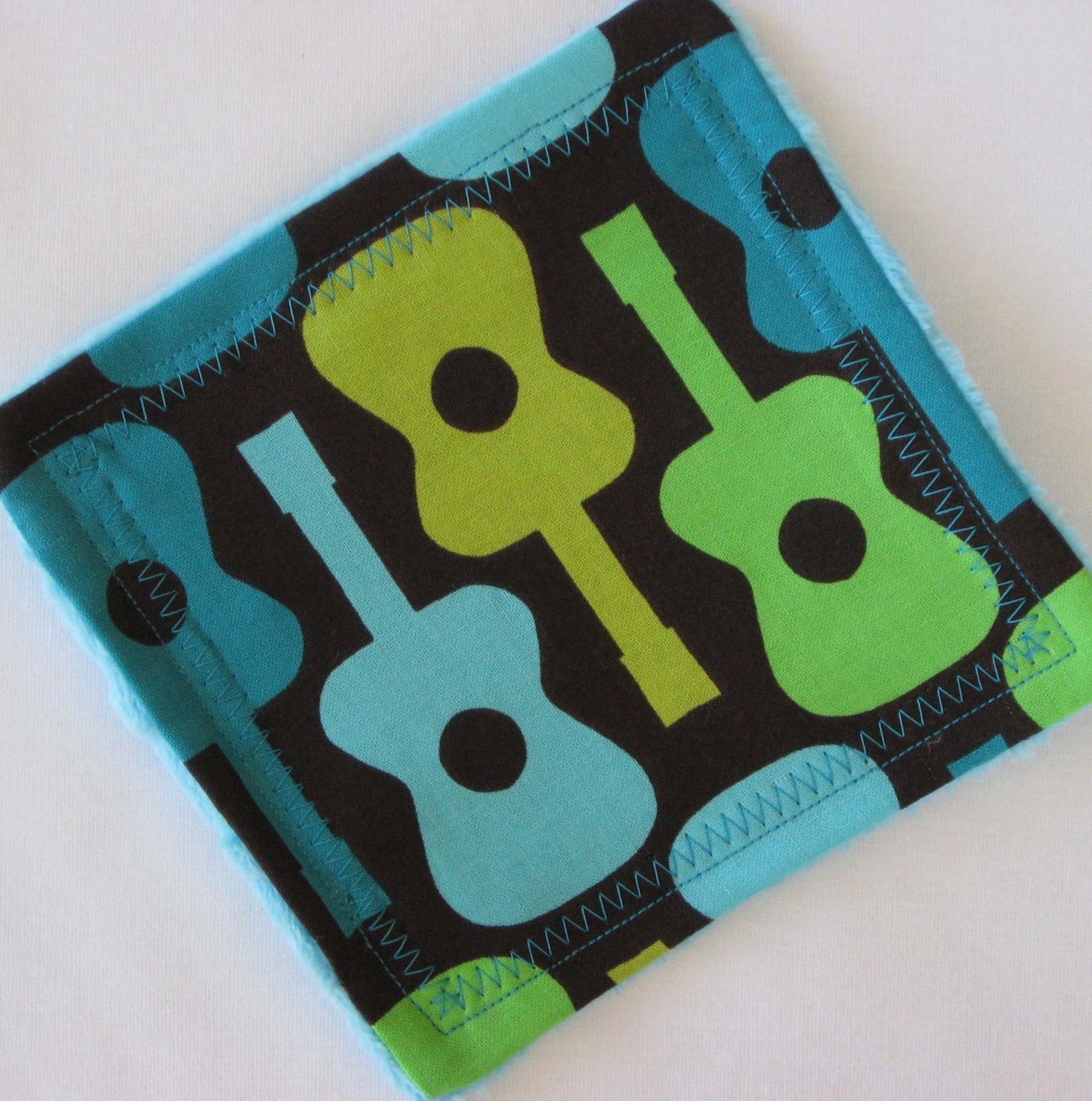 Groovy Guitars Crinkle Corner Sensory Toy