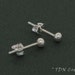 Sweet Bubble Sterling silver earrings