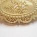 Victorian Carved Bone Name Brooch, MAY, Possibly Ivory