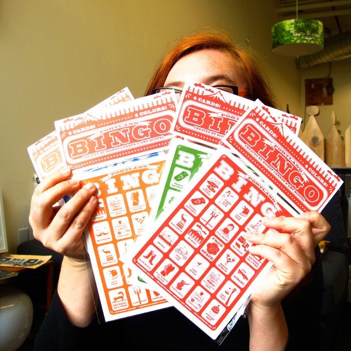 Portland BINGO Card game