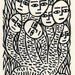 What have I become. Linocut