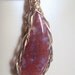 Lady Day Wire Wrapped Pendant Brooch Jewelry