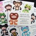 100 Little Friends Playdate Cards (ASSORTED)