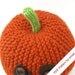 DIY Pumpkin Head Knitting Pattern (Large). Knit Your Own Jackolantern. PDF.
