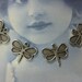 Silver Ox Plated Small Butterfly Dragonfly Charms  772SOX x4