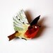 Merry Robin Bird Brooch