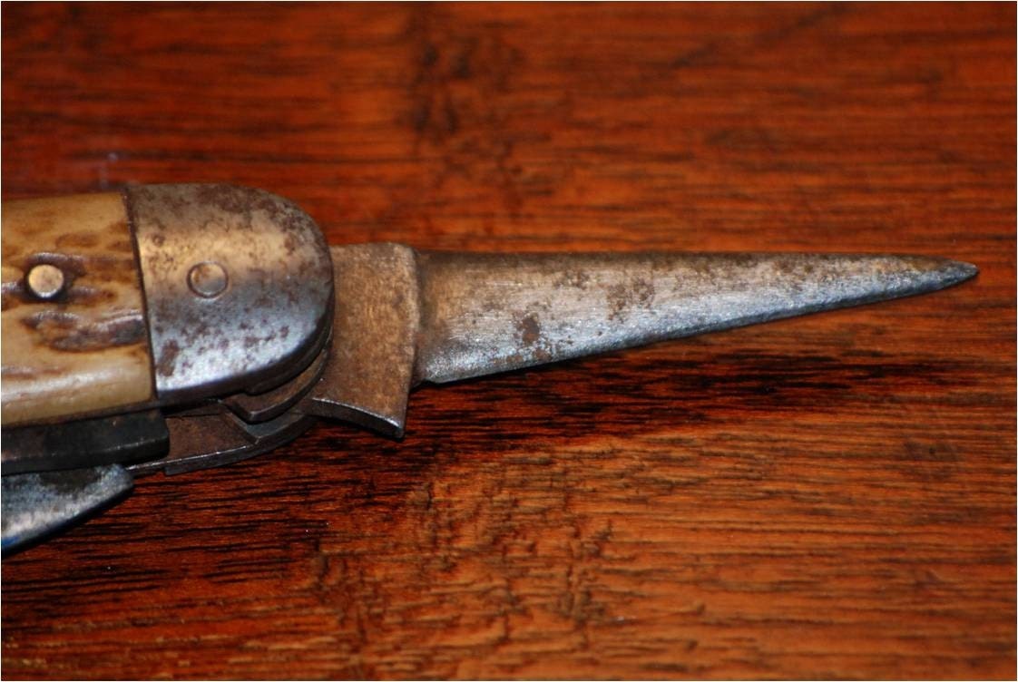 Early American Bone Handled Jack Knife