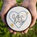 Custom Heart Sampler - Robin's Egg