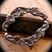 Mirror Eye Frame Hand Cast Pewter Medallion
