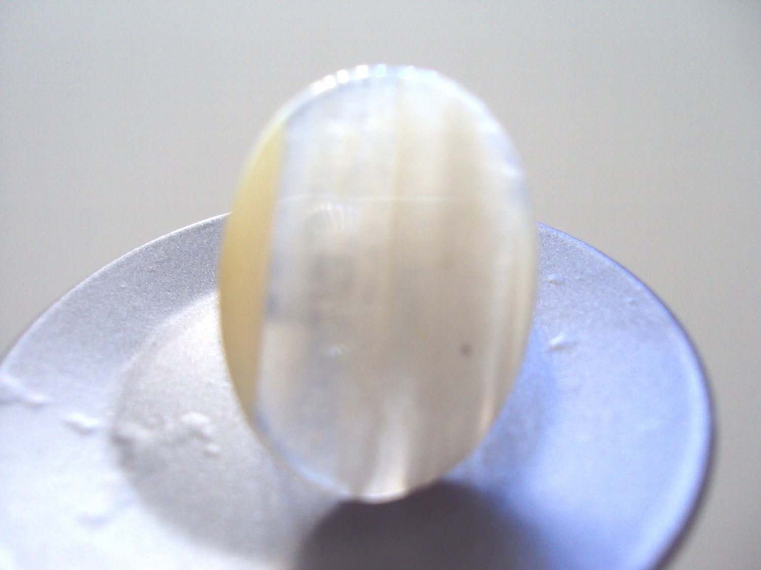 Ring Striped Gemstone on Adjustable Band