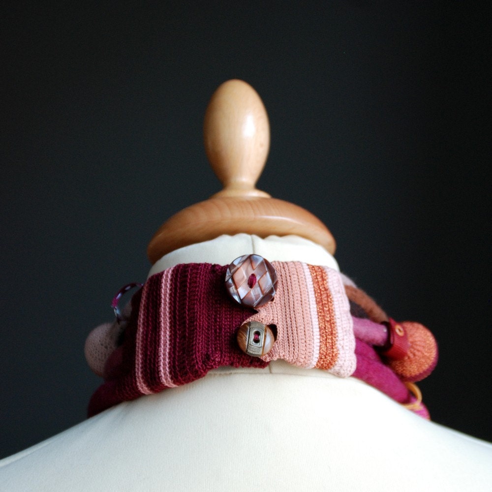 RESERVED Textile  choker
