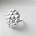 Pearl Bubbles Adjustable Silver Ring