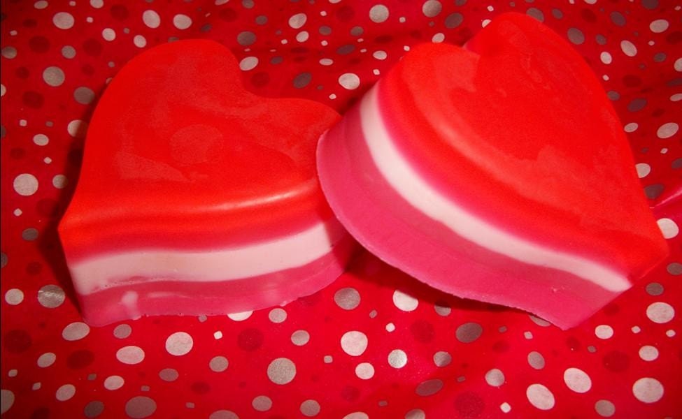 Be Mine Heart Soap