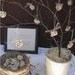 25 Wedding Favors Birds Love, Personalized Bride & Grooms Name by Nature Favors
