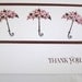 Bridal Shower Invitation with matching Thank You Card Set
