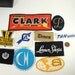 Embroidered Patches, 1970s, 10 Different, Times, Lerner, Clark Bar, RKO, Stanley Warner, Vintage lot of Employee Patches
