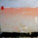 Under the Arctic Fire-20x20, Contemporary Abstract Painting, Original acrylic on canvas, gallery wrapped and ready to hang,