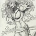 Dark Phoenix Pencil Illustration