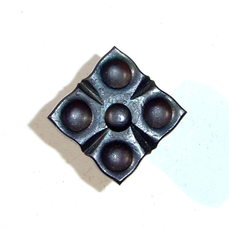 Forged Cabinet Hardware - Flower pattern knob 0401