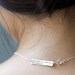 sterling silver fortune cookie necklace 16" - customize your fortune message - fortune clasp