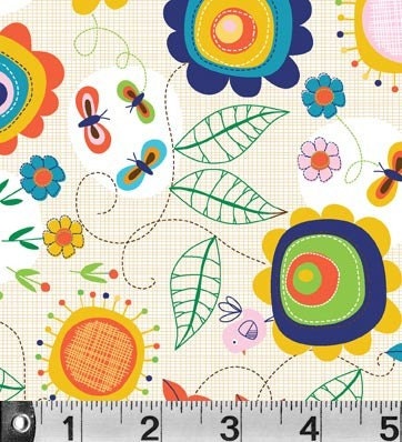 Carolyn Gavin Spring Street and Wild Thyme 1/2  yard set 6