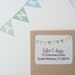 Banner Return Address Labels - choose your colors