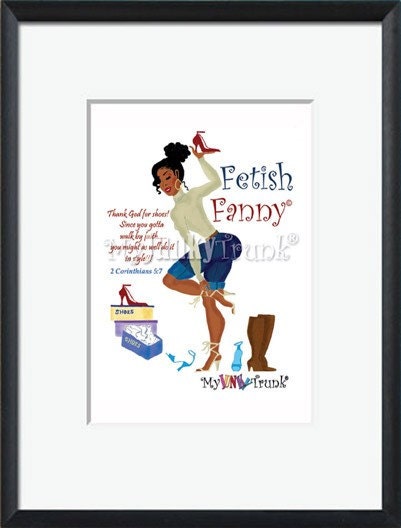 Fetish Fanny- Print