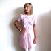 Reconstructed Vintage 60s Mod Floral Frock... X-SML