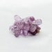 Purple Amethyst Cluster Ring -Make a Statment -Your Sterling Silver Ring...Unique and Handmade- ooak -Natural Gemstone Ring