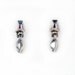 Geometric stud earrings