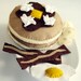 Felt Food Pancake Breakfast With Banana Slices and Whipped Cream