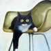 Cat on Eames Chair,  LARGE pigment print