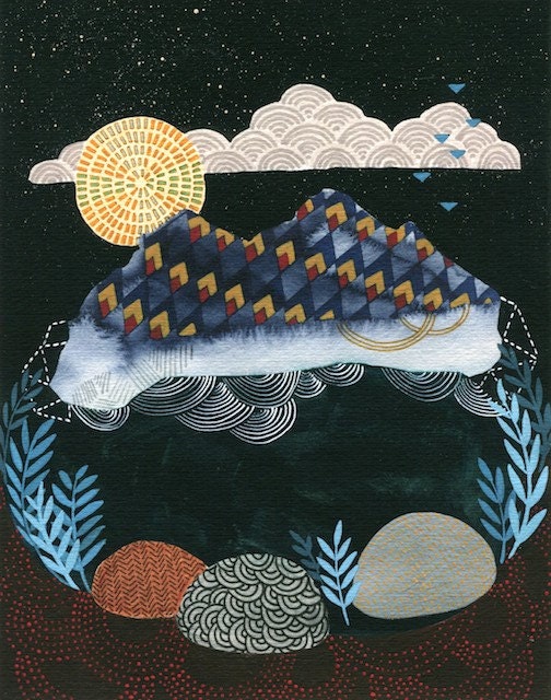 Midnight, print