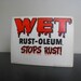 RESERVED.  Vintage Rust-oleum Advertisement.  Cool Collectible and Decor. 19 Available.