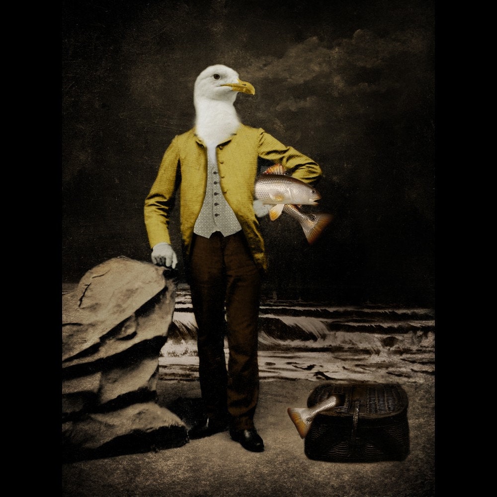 FISHERMAN  8x10 Print