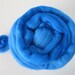 Roving Singles 1oz Sapphire Merino (with a free sample of matching Firestar)