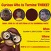 Birthday Invitation: Curious George