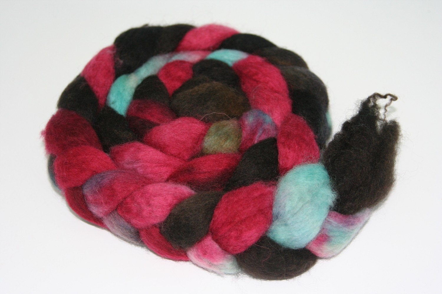 hand dyed Blue-Faced Leicester - Vampish