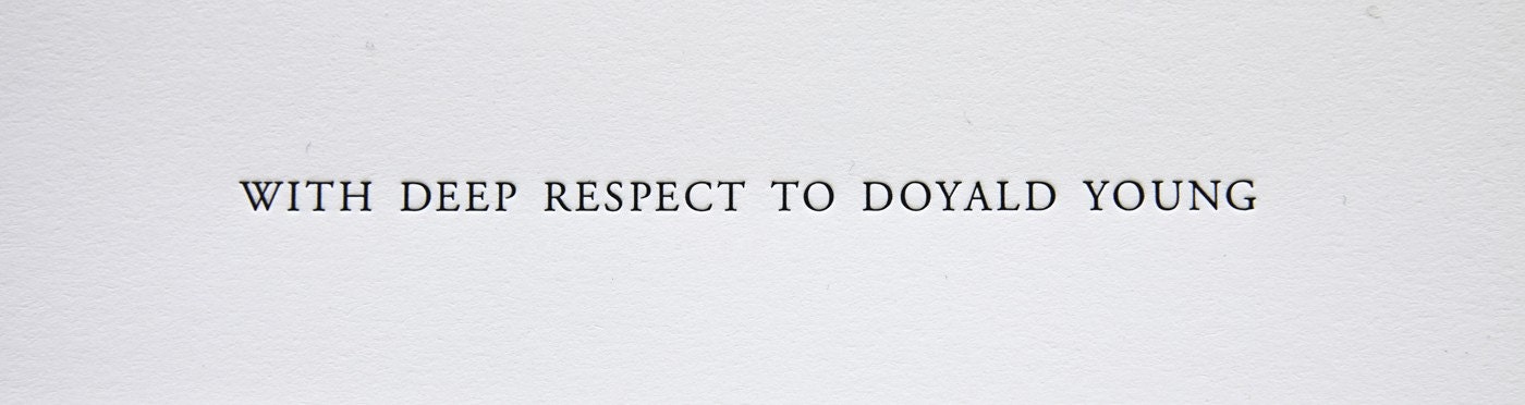 Doyald Young Poster