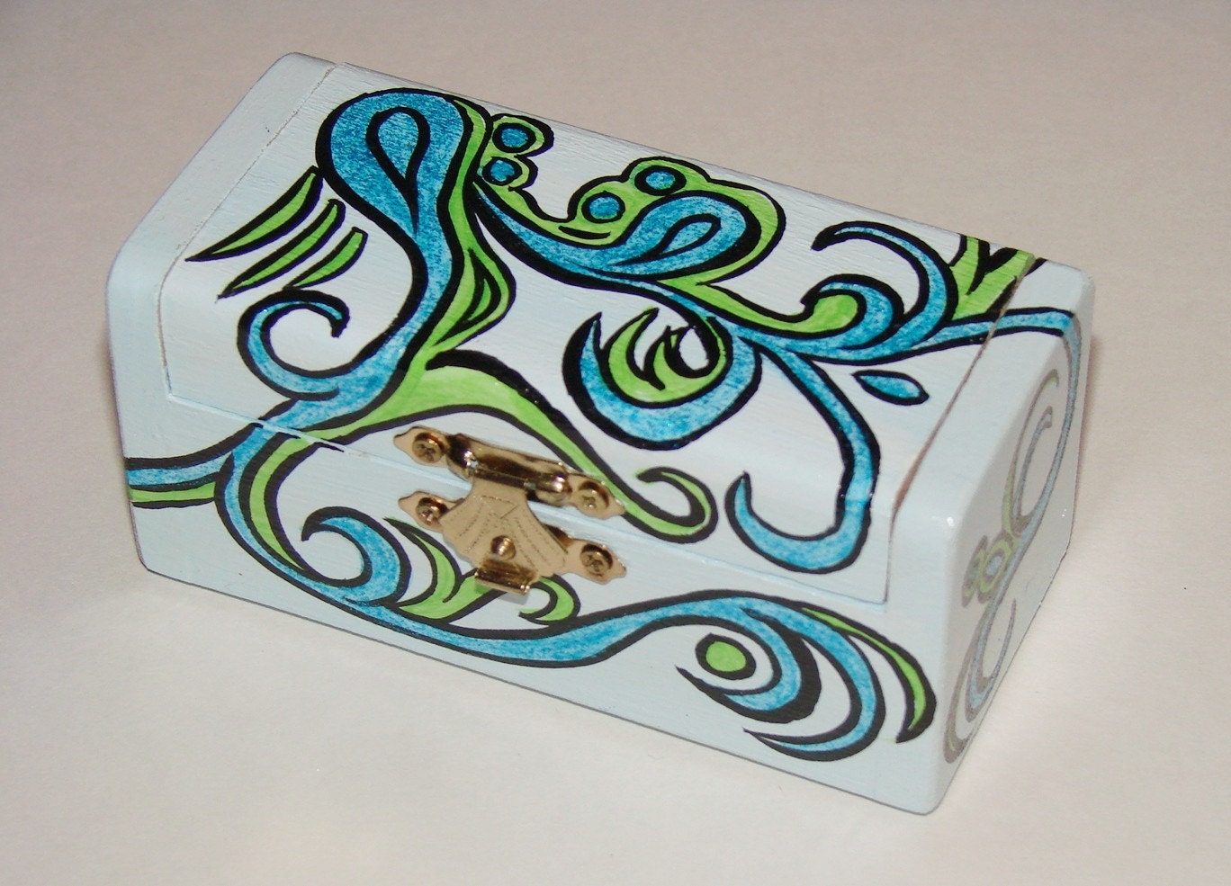 Contemporary Miniature Wooden Box