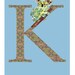 K for Koala Alphabet Print