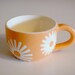 Sunburst Mug, Orange