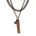 lucky number necklace - no.1