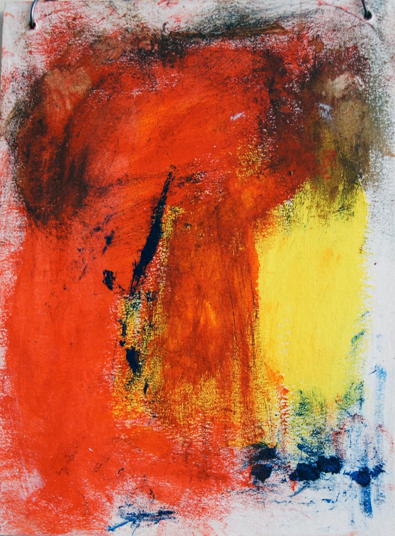 Outsider Expressionist Painting LIZZIE Homage to Pre-Raphaelites dynamic progressive acrylic art brut raw art visionary intuitive