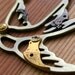 Steampunk Swallow Pocket Watch Part Pendant - RESERVED for Diane