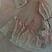Acrylic 3d mixed media, vintage wool dress painting - Saras pink dress, Prints available,  LAYAWAY plans