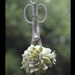 vintage melon baller succulent planter