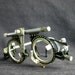 Oculus universal glasses. Vintage optician trial lense frame.