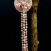 Sexy Y-Necklace Rose Quartz Rhodonite Y-Drop Dangle OOAK Handmade FavoriteBlings Original