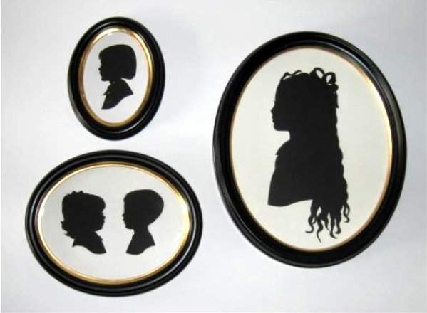 Custom Silhouette Group Scene (2 People)
